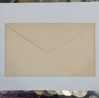 מעטפה "מלון אטלנטיק" ירושלים רחוב בן יהודה מול הלואה וחסכון