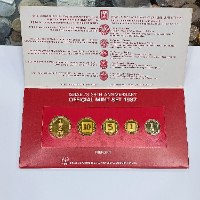סדרת מיטבעה רשמית התשמ"ז- ל"ט שנים למדינת ישראל, שנת 1987, בשיטת העובי הכפול