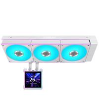 קירור נוזלי למעבד Lian-Li HydroShift II LCD-S 360CL White