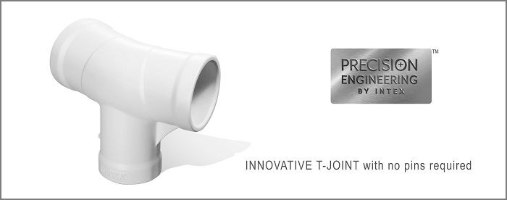 בריכת עמודים עגולה | 244X51 סמ| מקט 28205|Metal Frame| INTEX | קפיץ קפוץ