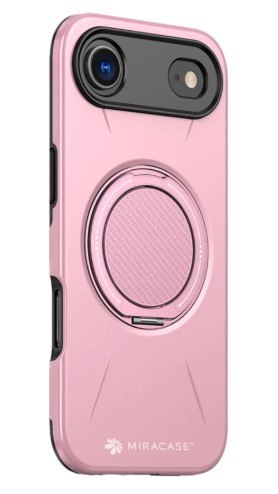 קייס פלסטיק לטלפון נייד מירקייס דגם Miramag עבור iPhone 17 Air ורוד
