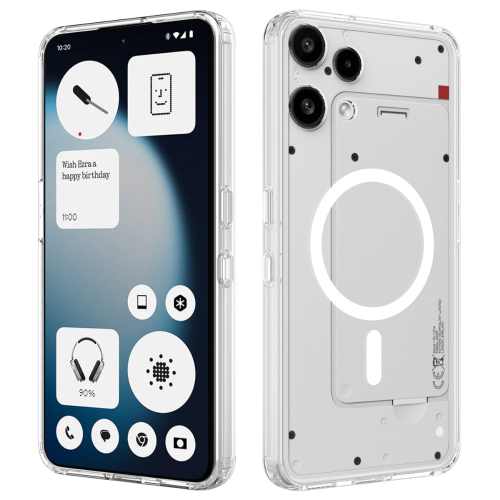 כיסוי שקוף עם תמיכה ב- Magsafe ל- Nothing Phone 3A Lite