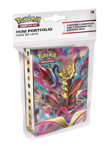 Pokemon TCG: Sword & Shield 11 Lost Origin Mini Portfolio קלפי פוקימון מקוריים ומיני אלבום עם בוסטר