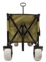 Glamp – עגלת קמפינג מתקפלת עם גלגלים עבים לנשיאת ציוד כבד