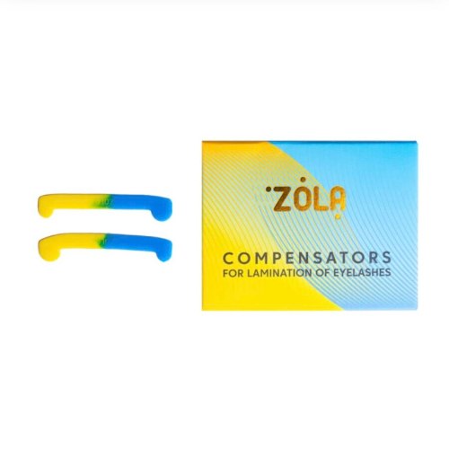 Zola זוג תופסנים -צהוב כחול