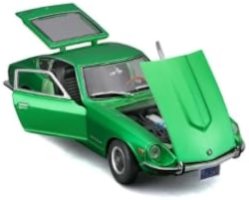 דגם מכונית דאטסון - Maisto 1971 DATSUN 240 Z