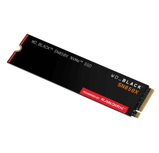 דיסק פנימי 2TB 7300MB/s Read PCIe 4.0X4  WD BLACK SN850X NVMe SSD
