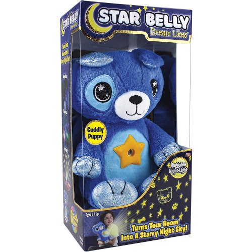 בובה כלבלב כחול חיבוק לילה טוב - STAR BELLY