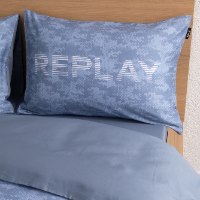 סט מצעים ריפליי 100% כותנה בצפיפות 220 חוטים - דגם REPLAY מיאמי