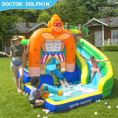 מתנפח מים בינוני גורילה פארק מים 73008 מבית DOCTOR DOLPHIN