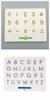 סט 2 לוחות לימוד מספרים + אותיות - Studyboard -לוח מגנטי ללימוד אנגלית / מספרים