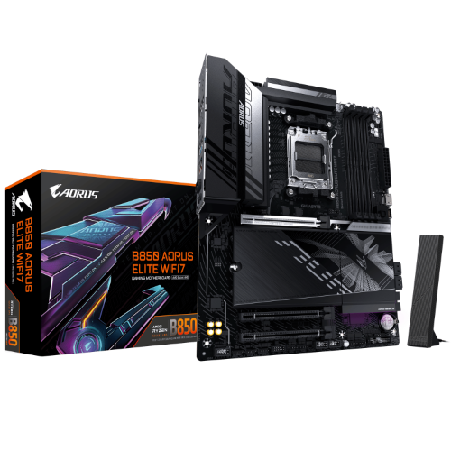 לוח אם GIGABYTE B850 AORUS ELITE WIFI7 ATX DDR5 AM5 BT 2.5GBE LAN
