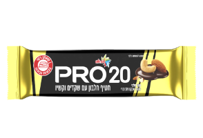 חטיפי חלבון שטראוס PRO (18 יחידות במארז) כשר
