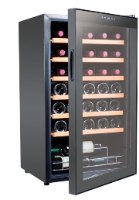 מקרר יין וינופו עד 34 בקבוקים עם מדפי עץ VINOPO CH-85FD2