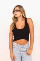Wave tank top