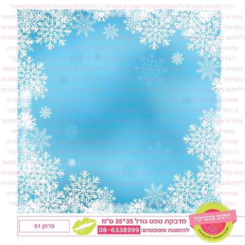 טפט 35*35 פרוזן 01