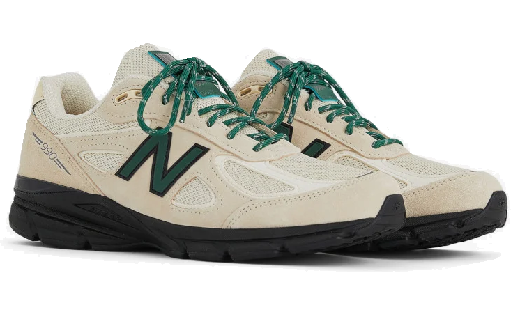 סניקרס New Balance NB 990V בז' ירוק
