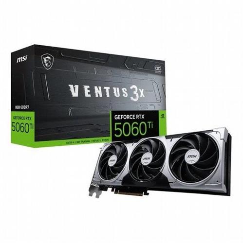 כרטיס מסך MSI GeForce RTX 5060 Ti 8G VENTUS 3X OC