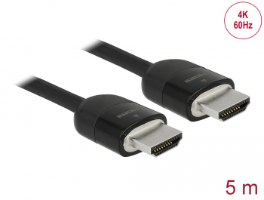 כבל מסך Delock Premium HDMI Cable 4K 60 Hz 5 m