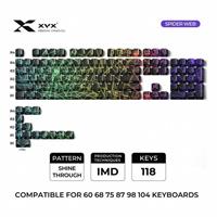 סט מקשים XVX IMD Spider Web שחור