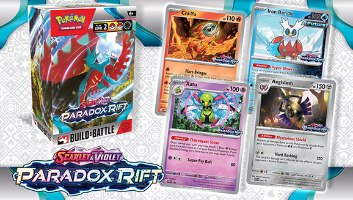 קלפי פוקימון בילד אנד באטל Pokémon TCG: Scarlet & Violet Paradox Rift Build & Battle Box