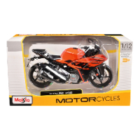 דגם אופנוע KTM RC 390 כתום - Maisto 1:12