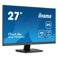 מסך מחשב IIYAMA 27" ProLite IPS WQHD 100Hz 1ms