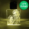 מחזיק מפתחות לד עם תמונה - מפת כוכבים מוארת