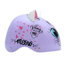 קסדה לילדים Kitty Cat חתול סגול מבריק SMALL 82711