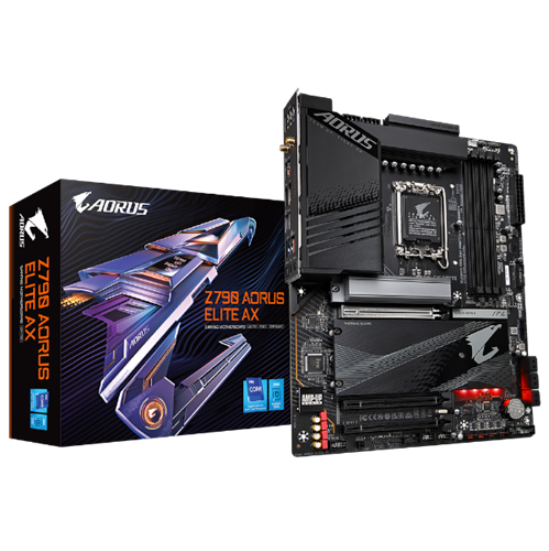 לוח Gigabyte Z790 AORUS ELITE AX DDR5 WIFI 6E 2.5GB Lan LGA1700 R