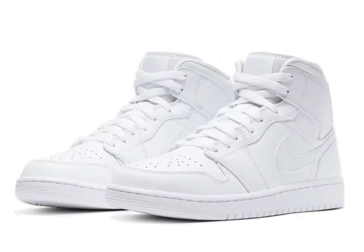 נעלי נייק אייר ג'ורדן Air Jordan 1 HIGH לבן