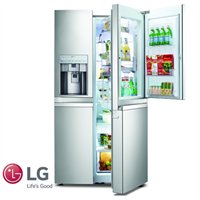 LG מקרר SBS דגם: GRJ309DID מתצוגה!