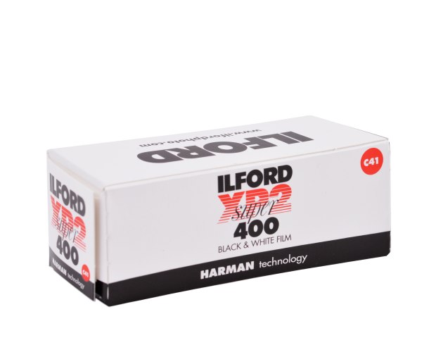 Ilford XP2 400 120 למצלמות מדיום פורמט תכולה :סרט אחד