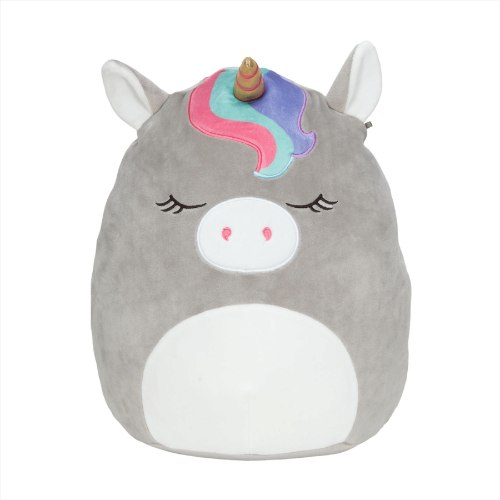 סקווישמלו בובה כרית טרזה חד קרן אפור 13 ס"מ Squishmallows