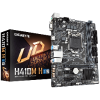 לוח אם מתוקן לאינטל דור 10 Gigabyte H410M H Micro-ATX LGA1200
