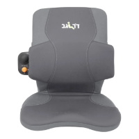 מושב ומשענת תמיכה ד''ר גב DR GAV AIR SUPPORT SEAT CUSHION