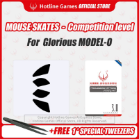 חדש 2 סטים / חבילה 0.8 מ"מ ברמת איכות ללא תחרות ברגליי החלקה לעכבר GLORIOUS Model O
