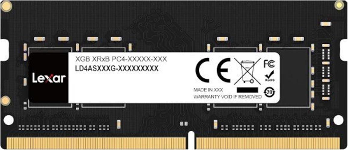 זכרון לנייד LEXAR DDR4 16GB 3200Mhz CL22 SODIMM