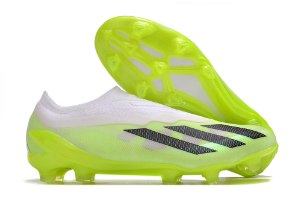 נעלי כדורגל מקצועיות אדידס מסי צהוב לבן ADIDAS X CRAZYFAST1 MESSI FG BOOTS