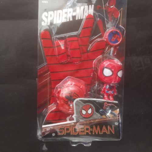 ספיידרמן - משגר יד יורה דיסקיות + כפפה ודמות - SPIDER-MAN 2784