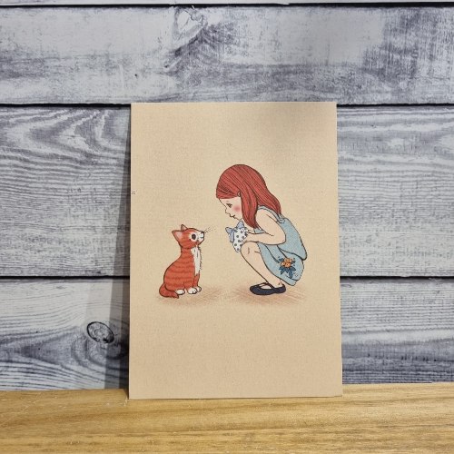 Kitty Postcard