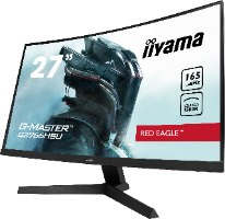 מסך קעור גיימינג IIYAMA 27" VA 1MS G-MASTER RED EAGLE