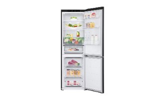 מקרר מקפיא תחתון LG דגם GR-344SD אפור כהה