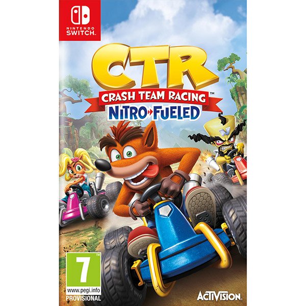 משחק לנינטנדו סוויץ - Crash Team Racing Nitro Fueled