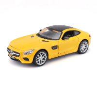 דגם מכונית מרצדס - Maisto 1:24 Mercedes-Benz AMG GT YELLOW