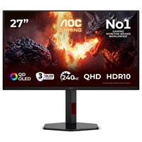 מסך גיימינג AOC 26.5" QHD 240Hz 0.03ms OLED
