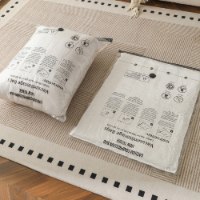 מארז 20 שקיות ואקום מחוזקות ומשאבה אלחוטית לחיסכון של 80% במקום דגם SpaceMax
