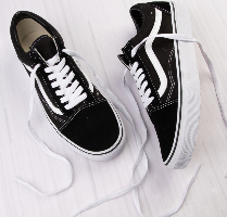 VANS old skool - שחור