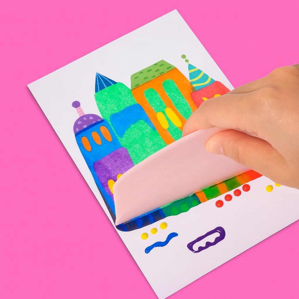 תוצרי יצירה עם RainbowArt