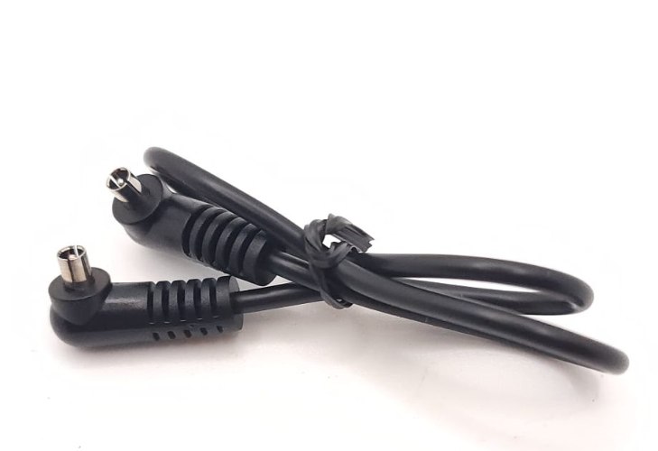 כבל סנכרון PC עם שקע לטריגר פלאש זכר למצלמה  PC Sync Cables Jack for Male Flash Trigger Camera 30cm